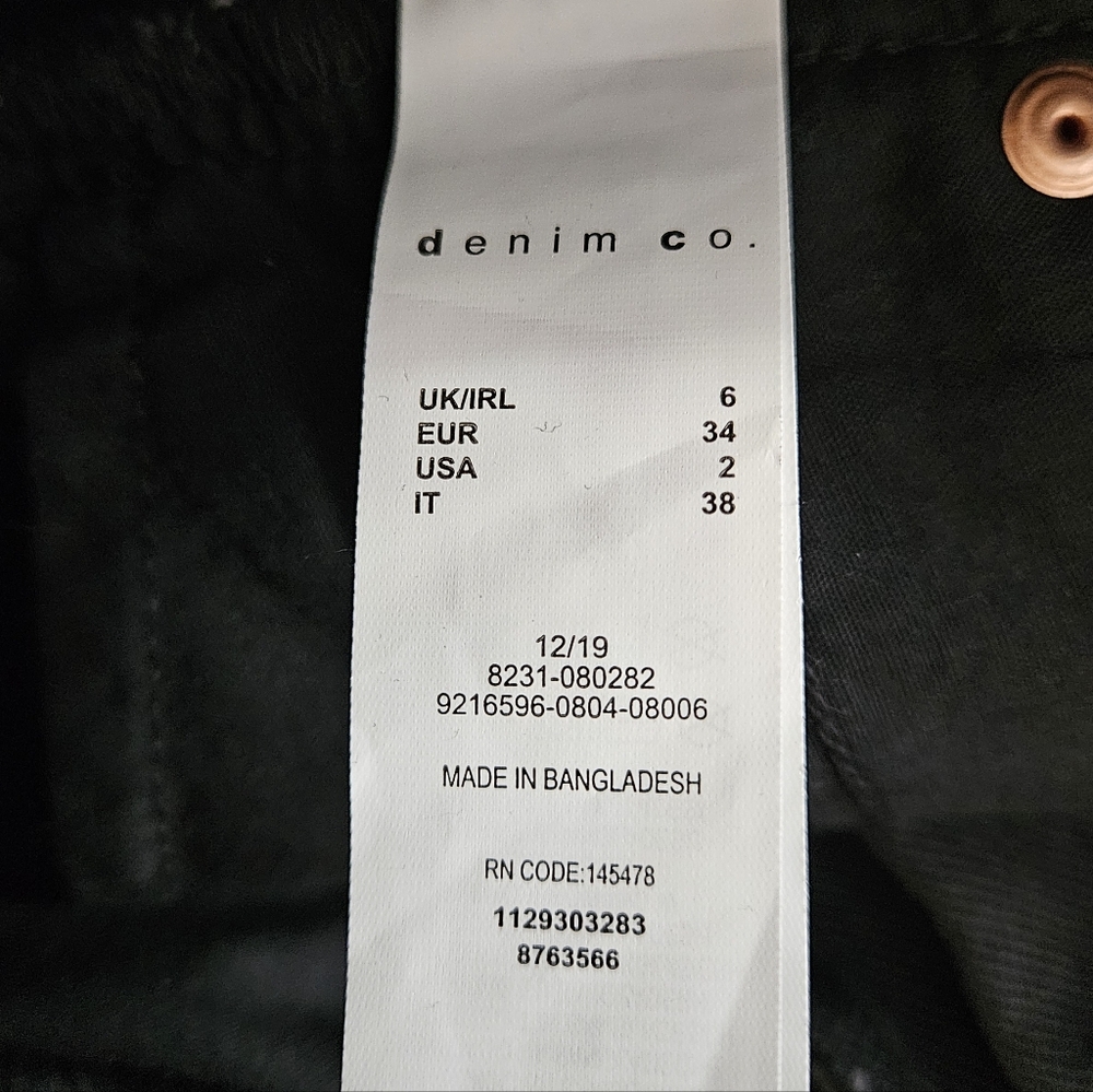 Primark Black Super High Waist Jean Shorts - Picture 5 of 7